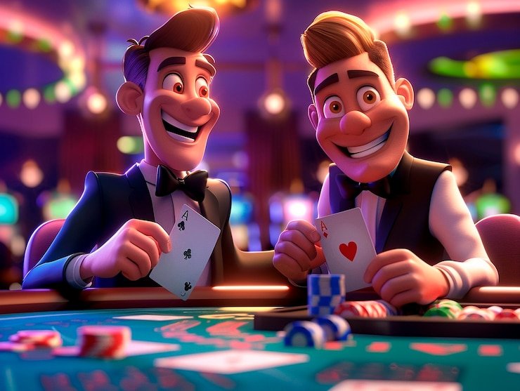 Infinite Blackjack live dealer studio with multiple camera angles at kucingtoto login